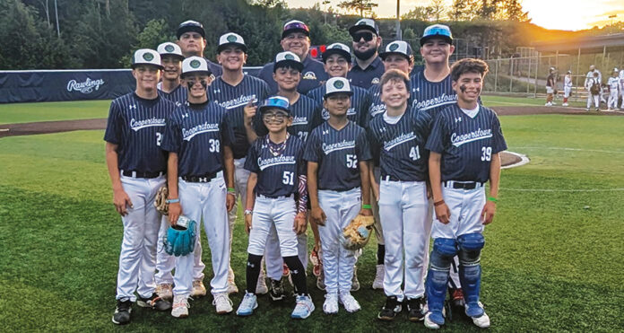 South County Titans team at Cooperstown