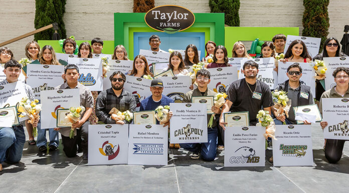 Taylor Farms awards scholarships to 32 students, employees through 2026 program Taylor Farms Scholarship Awards recipients