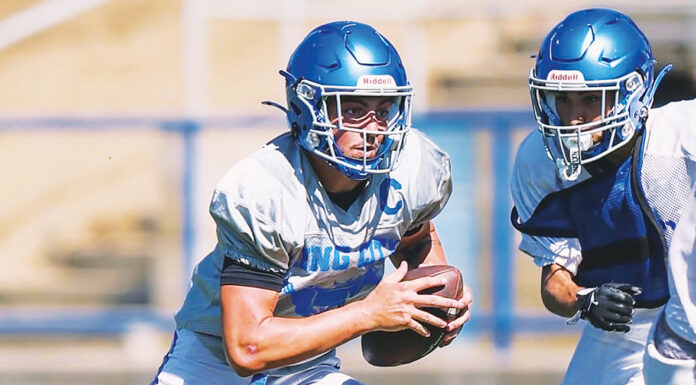 Football | South Monterey County teams play jamborees, scrimmage this week King City football players