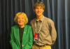 Gonzales teen wins congressional art competition Lofgren with Davis Pisoni