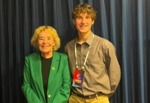 Gonzales teen wins congressional art competition Lofgren with Davis Pisoni