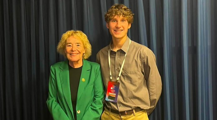 Lofgren with Davis Pisoni