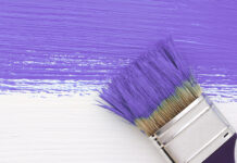 Paint the Valley Purple rallies South Monterey County ahead of annual Relay For Life Stripe of purple paint with a paintbrush on white