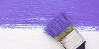 Paint the Valley Purple rallies South Monterey County ahead of annual Relay For Life Stripe of purple paint with a paintbrush on white