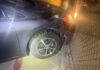 Driver arrested after fleeing traffic stop, ramming CTF gate vehicle rams CTF gate