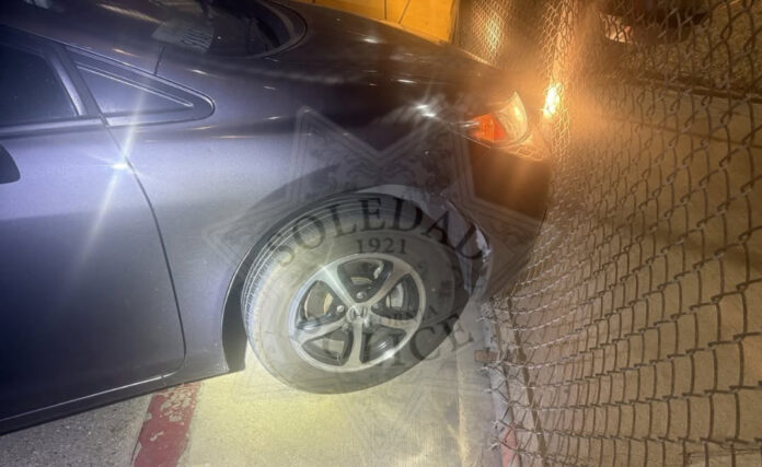 Soledad CTF vehicle rams gate SPD vehicle rams CTF gate