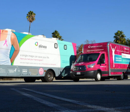 Mobile mammography services coming to Soledad this fall, winter Alinea Medical Imaging coaches