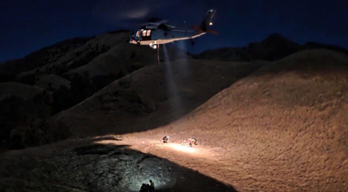Three hikers rescued overnight in Big Sur Big Sur rescue