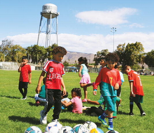 Soledad’s youth soccer season kicks off with FIFA donation Soledad FIFA soccer balls donation