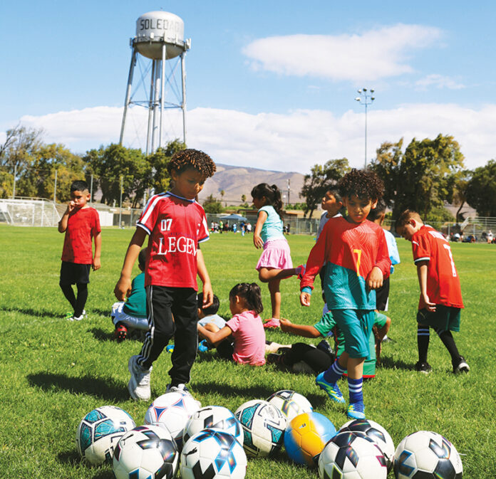 Soledad FIFA 2 drills Soledad FIFA soccer balls donation