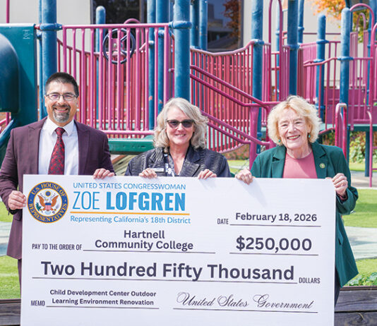 Congresswoman Lofgren secures $250K for Hartnell Child Development Center Hartnell child center grant with Lofgren