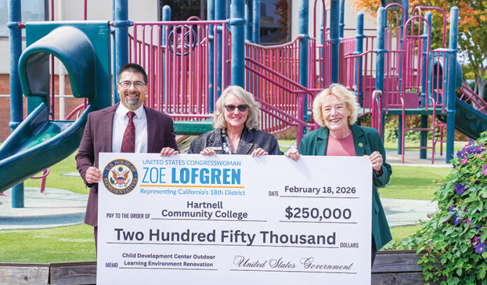 Hartnell child center grant with Lofgren