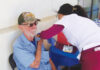 Gonzales flu clinic vaccinates 228 residents Man gets flu shot at Salinas Valley Health flu clinic