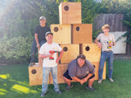 Gonzales Scout builds owl boxes to address rodent problem at wastewater facility Owl boxes