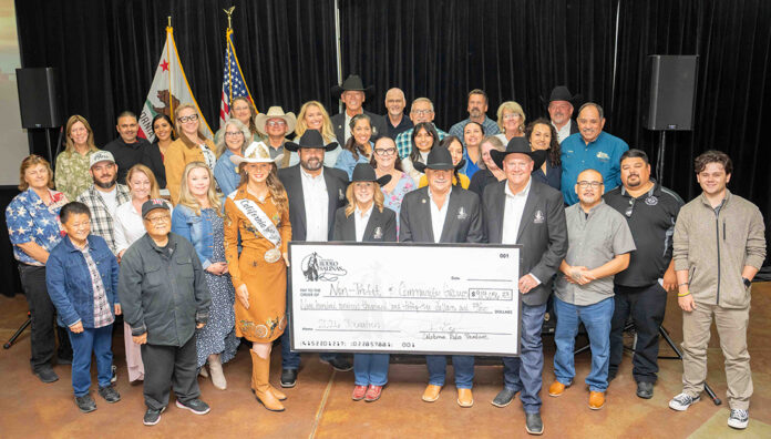 Rodeo check 1 full group 2026 California Rodeo Salinas check