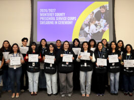 AmeriCorps members begin preschool service in Greenfield, Salinas Preschool Service Corps